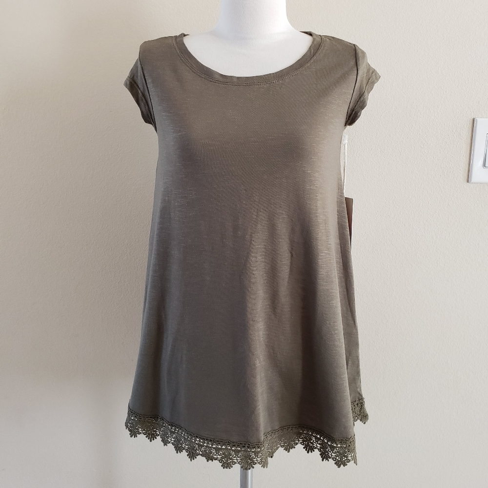 Sun & Shadow Tunic Top